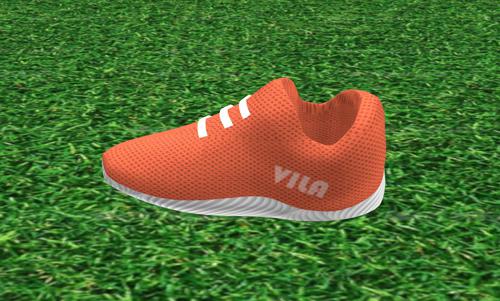 training low poly shoe preview image